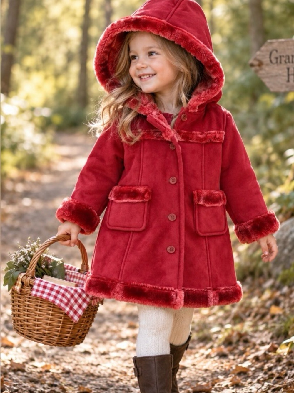 🎃 Red Shearling Jacket 🎃